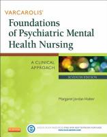 Varcarolis Foundations of Psychiatric Mental Health Nursing cover