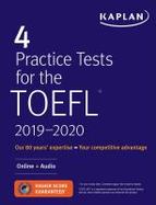 4 Practice Tests for the TOEFL 2019-2020 : Online + Audio cover