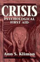 Crisispsychological First Aid cover