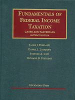 fund.of fed.income Taxation:cs.+mtrls. cover