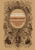 Cultures in Contact : Translation and Reception of I Promessi Sposi in 19th Century England cover