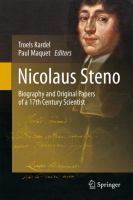 Nicolaus Steno : Biography and Original Papers of a 17th Century Scientist cover