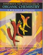 Laboratory Experiments for Introductory Organic Chemistry cover