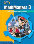 Mathmatters Cs 3, An Integrated Program cover