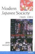 Modern Japanese Society, 1868-1994 cover