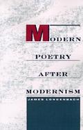 Modern Poetry After Modernism cover