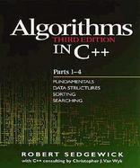 Algorithms in C++, Parts 1-4  Fundamentals, Data Structure, Sorting, Searching cover