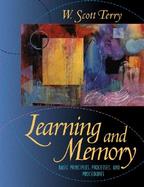 Learning and Memory: Basic Principles, Processes, and Procedures cover