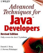 Advanced Techniques for Java Developers with CDROM cover