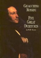 Five Great Overtures in Full Score cover