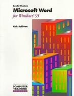 Microsoft Word for Windows 95 cover