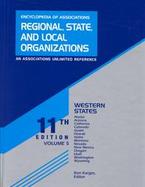 Regional, State, and Local Organizations Western States (volume5) cover