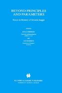 Beyond Principles and Parameters Essays in Memory of Osvaldo Jaeggli cover