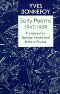 Early Poems, 1947-1959 cover