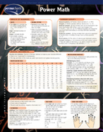 Power Math Tips & Tricks Chart - Two Panel Chart cover