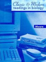 Classic and Modern Readings in Biology cover
