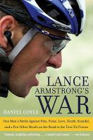 Lance Armstrong's War cover