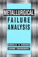 Metallurgical Failure Analysis cover