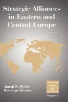 Strategic Alliances in Eastern and Central Europe cover