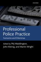 Professional Police Practice : Scenarios and Dilemmas cover