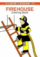 Fire House Coloring Book cover