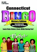 Connecticut Bingo History Edition cover
