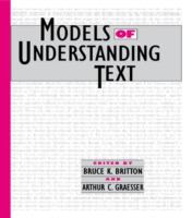 Models of Understanding Text cover