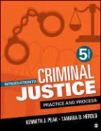 Introduction to Criminal Justice : Practice and Process cover