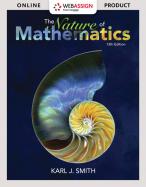 WebAssign for Smith's Nature of Mathematics, 13th Edition, [Instant Access] cover