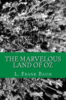 The Marvelous Land of Oz cover