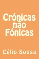 Cronicas Nao Fonicas cover