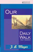 Our Daily Walk cover