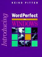 Introducing WordPerfect for Windows cover