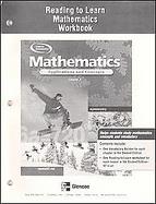Mathematics: Applications and Concepts, Course 2, Reading to Learn Mathematics Workbook cover
