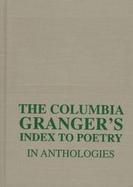 The Columbia Granger's Index to Poetry in Anthologies cover