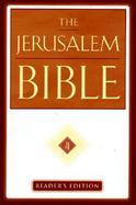 The Jerusalem Bible Reader's Edition cover