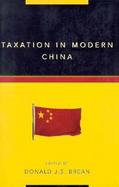 Taxation in Modern China cover
