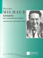 Darius Milhaud Concerto Pour Violoncelle Et Orchestre cover