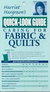 Harriet Hargrave's Caring for Fabric and Quilts cover