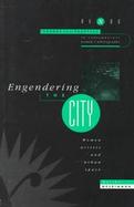 Engendering the City Women Artist and Urban Space cover