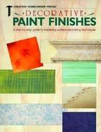 Decorative Paint Finishes cover