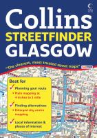 Glasgow Streetfinder Colour Atlas cover