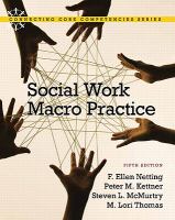 Social Work Macro Practice cover