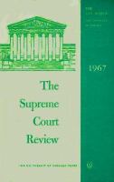 Supreme Court Review, 1967 cover