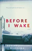 Before I Wake cover