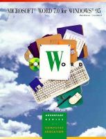 Microsoft Word 7.0 for Windows 95 cover