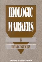 Biologic Markers in Urinary Toxicology cover