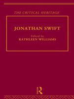 Jonathan Swift cover