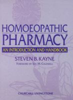 Homeopathic Pharmacy Introduction and Handbook cover