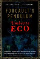 Foucault's Pendulum cover